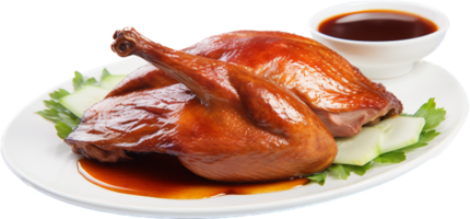 Peking duck png with AI generated.