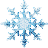 fiocco di neve png con ai generato.