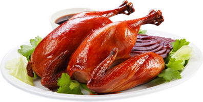 Peking duck png with AI generated.