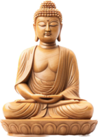 Buddha Statue png with AI generated.