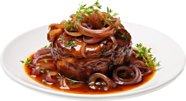 Ossobuco png with AI generated.