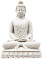 Buddha Statue png mit ai generiert.