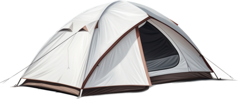 Tent png with AI generated.