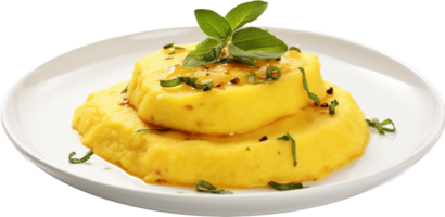 polenta png con ai generado.