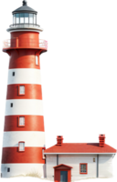 lighthouse png with AI generated.