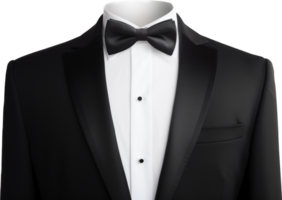 Tuxedo png with AI generated.