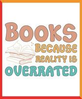 retro book vector design, tshirt, design