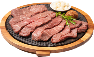 yakiniku png con ai generado.