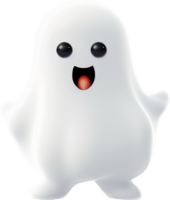 Ghost png with AI generated.