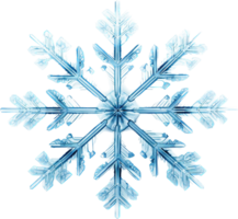 Snowflake png with AI generated.