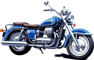 Motorcycle png with AI generated.