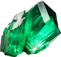 Emerald png with AI generated.