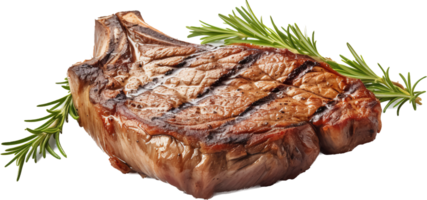 Florentijns steak PNG met ai gegenereerd.