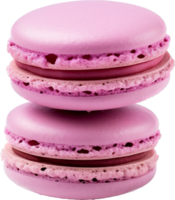 Macaron png with AI generated.