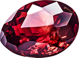 Garnet png with AI generated.