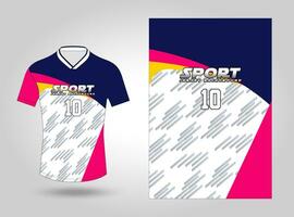 Sublimation jersey design pattern background vector