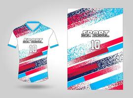 Sublimation jersey design pattern background vector