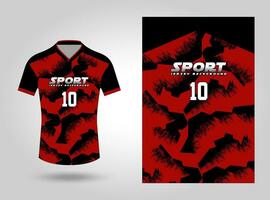 Sublimation jersey design pattern background vector