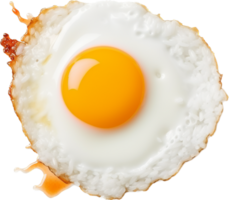 Fried egg with rice png with AI generated.