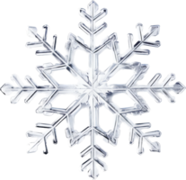 Snowflake png with AI generated.