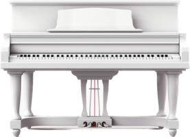 Piano png with AI generated.