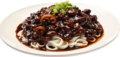 jajangmyeon png med ai genererad.