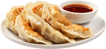 gyoza png med ai genererad.