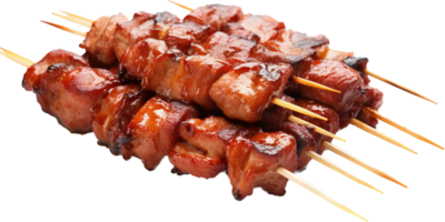 Yakitori png with AI generated.