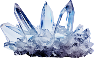 Crystal png with AI generated.