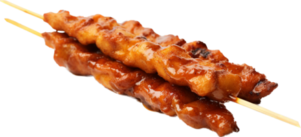 Satay png with AI generated.