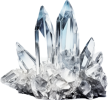 Crystal png with AI generated.