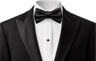 Tuxedo png with AI generated.