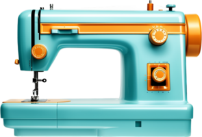 Sewing machine png with AI generated.