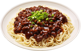 jajangmyeon PNG met ai gegenereerd.