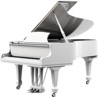 Piano png with AI generated.