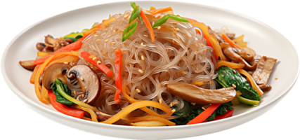 japchae png mit ai generiert.