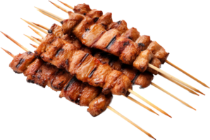 Yakitori png with AI generated.