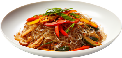 japchae png med ai genererad.