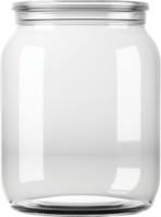 Glass jar png with AI generated.