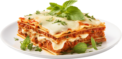 lasagne png med ai genererad.