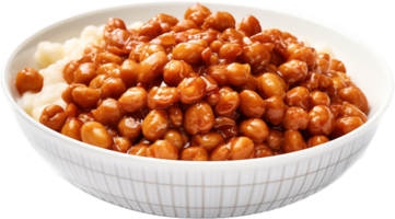 Natto png with AI generated.