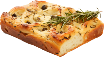 focaccia png med ai genererad.