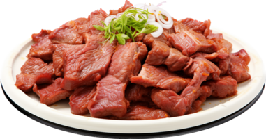 Galbi png con ai generato.