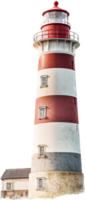 lighthouse png with AI generated.