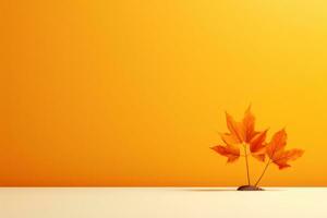 Autumn leaves background photo