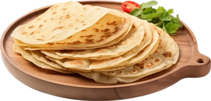 tailandese roti png con ai generato.