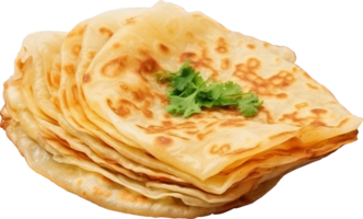 Thai roti png with AI generated.