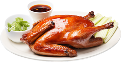 Peking duck png with AI generated.