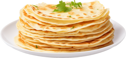 tailandese roti png con ai generato.