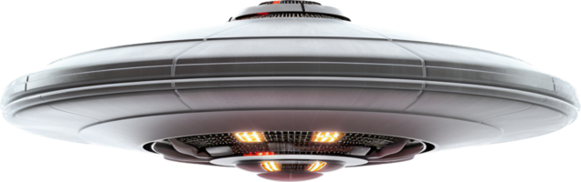Ufo png with AI generated.